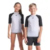 Arena Unisex Jr Arena Rash Vest S/S Kids' Swimsuit, Size: 6Y
