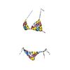 Allover Triangle Bikini, Μέγεθος: 38
