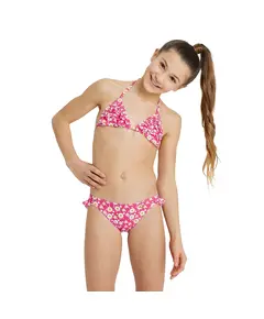 Arena Bikini Triangle Allover Kids' Swimsuit, Size: 6Y