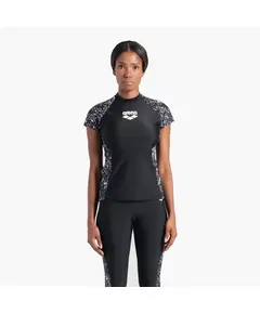 Arena Modesty Rashvest Allover Women's UV T-Shirt, Size: 36
