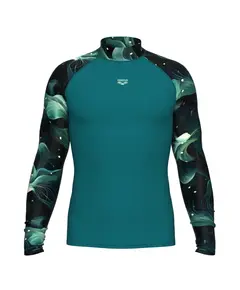 Arena Rash Vest Allover Men's UV T-Shirt, Size: S