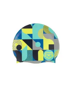 Arena Print Swimming Cap, Size: 1