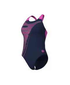 Arena Bright Glare V Back Women's Swimsuit, Size: 36