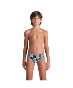 Arena Boy'S  Wallpaper Swim Briefs Kids' Swimsuit, Size: 6Y
