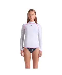 Arena W Arena Rash Vest L/S Graphic Women's Swimsuit, Size: XS