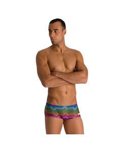 Arena Multicolor Stripes Low Waist Men's Training Swimsuit, Size: 70