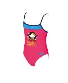 Arena Wonder Woman Rouche Kids Girl Παιδικό Μαγιό, Μέγεθος: 1Y