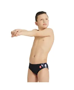 Arena Crazy Swim Briefs Extra-terrestrial Print Kids' Swimsuit, Size: 6Y