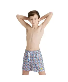 Arena Beach Boxer Allover Kids' Swimsuit, Size: 6Y
