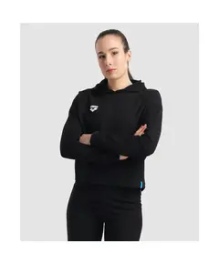 Arena Cropped Hooded Sweat Fleece Solid, Μέγεθος: XS