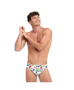 Arena M Arena Crazy Gummy Brief Men's Training Swimsuit, Size: 70