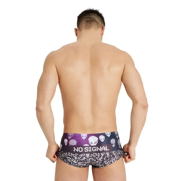 Arena Crazy Swim Low Waist Short Extra-terrestrial Print Aνδρικό Μαγιό Πισίνας, Μέγεθος: 70, 2 image
