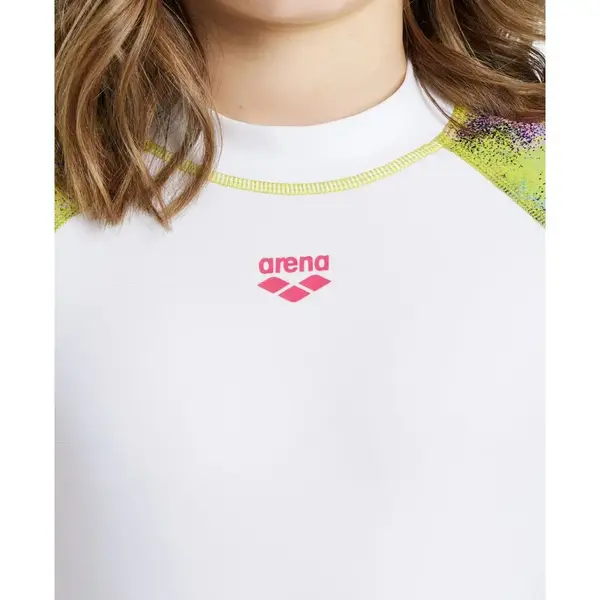 Arena G Rash Vest S/S Allover Παιδική Μπλούζα Αντιηλιακής Προστασίας, Μέγεθος: 6Y, 5 image