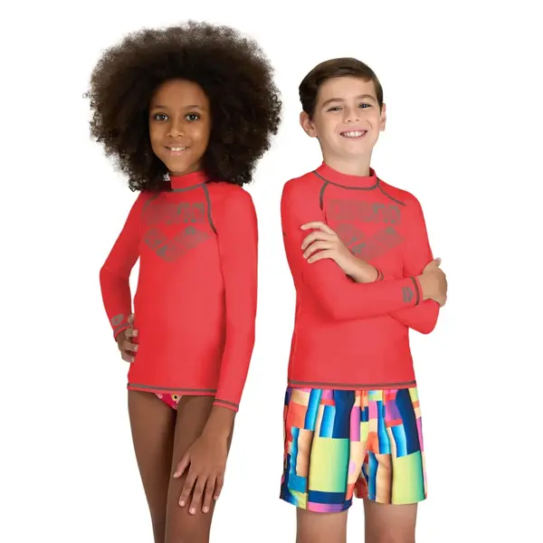Arena Rash Vest Kids' UV Longsleeve, Size: 6Y