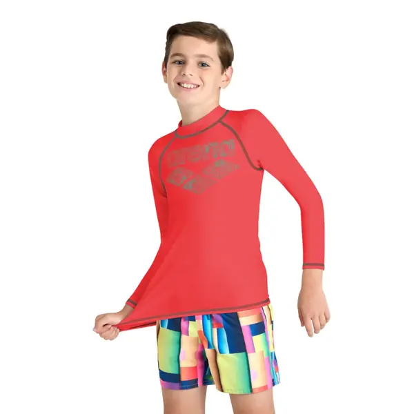 Arena Rash Vest Kids' UV Longsleeve, Size: 6Y, 2 image