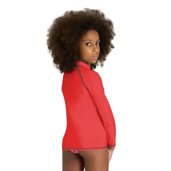 Arena Rash Vest Kids' UV Longsleeve, Size: 6Y, 3 image