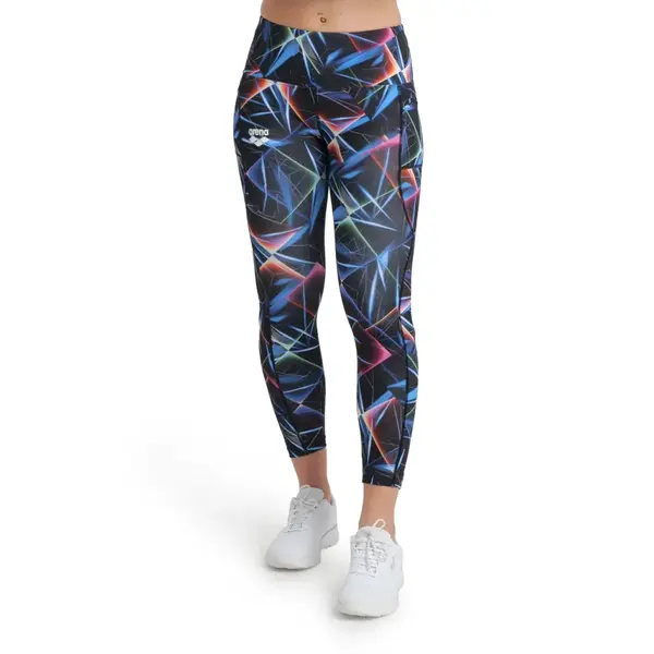 Arena 7/8 Tights Panel Allover Print Women's Tight, Μέγεθος: XS