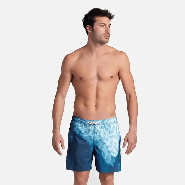 Arena Men'S Beach Boxer Placed Men's Swimsuit, Size: M