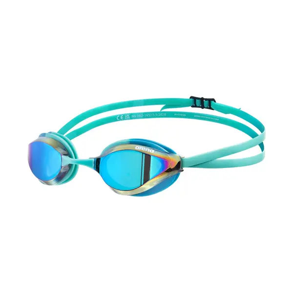 Arena Python Mirror Unisex Racing Goggles, Size: 1