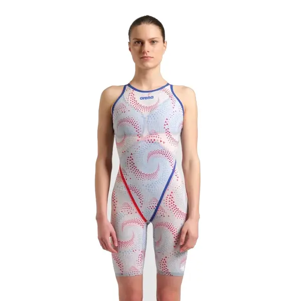 Arena Powerskin Primo Fireflow Open back LEWomen's Racing Swimsuit, Size: 28