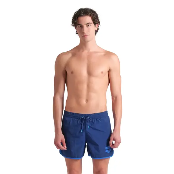 Arena Big Logo Borders Beach Short Ανδρικό Μαγιό, Μέγεθος: S