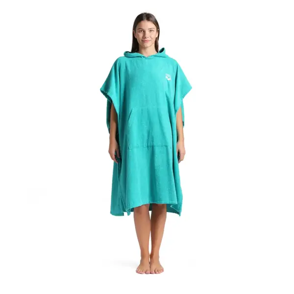 Arena Cotton Poncho Unisex Bathrobe, Size: S, 3 image