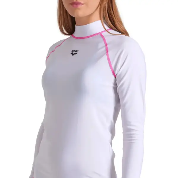 Arena W Arena Rash Vest L/S Graphic Γυναικείο Μαγιό, Μέγεθος: XS, 3 image
