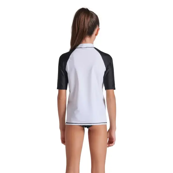 Arena Unisex Jr Arena Rash Vest S/S Kids' Swimsuit, Size: 6Y, 5 image
