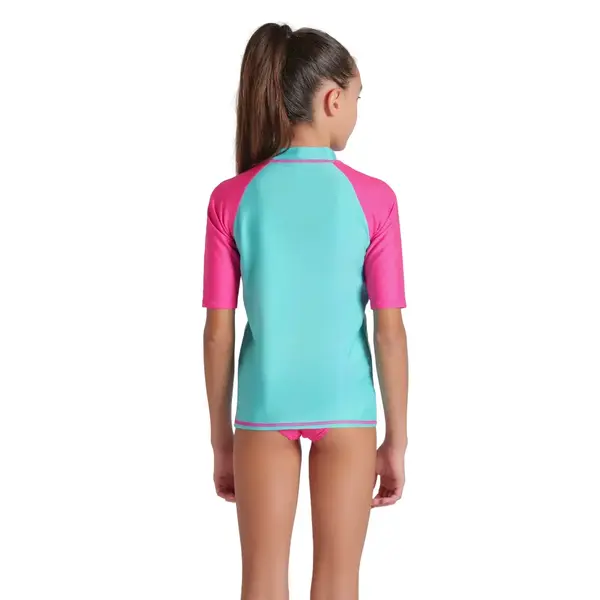 Arena Unisex Jr Arena Rash Vest S/S Kids' Swimsuit, Size: 6Y, 5 image