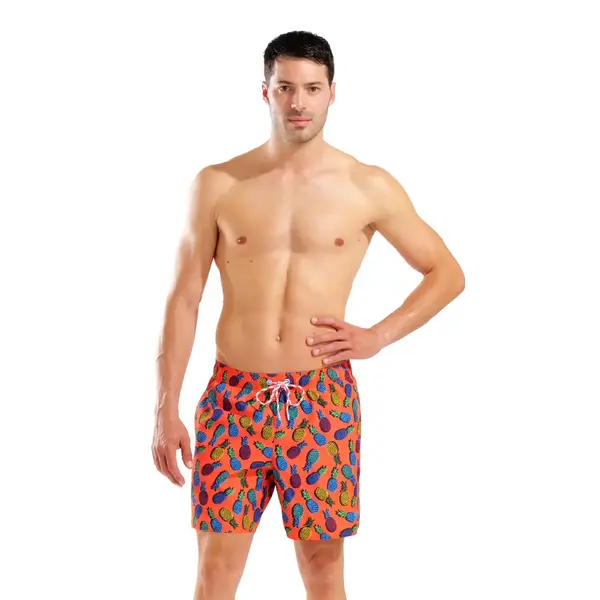 Arena Men'S Beach Boxer Allover Ανδρικό Μαγιό, Μέγεθος: S