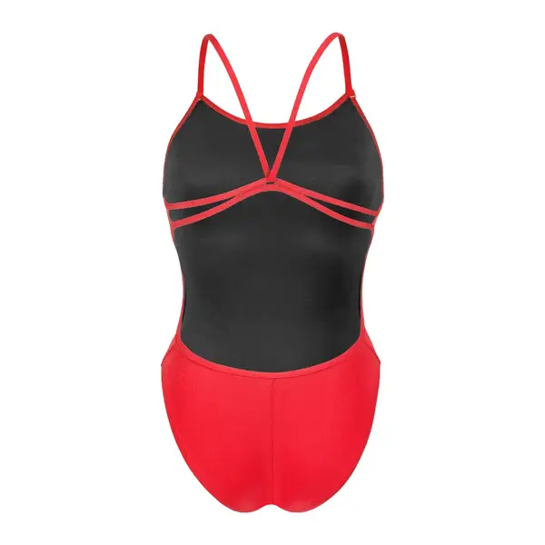 Arena Swimsuit Lace Back Solid Γυναικείο Μαγιό Προπόνησης, Μέγεθος: 34, 5 image