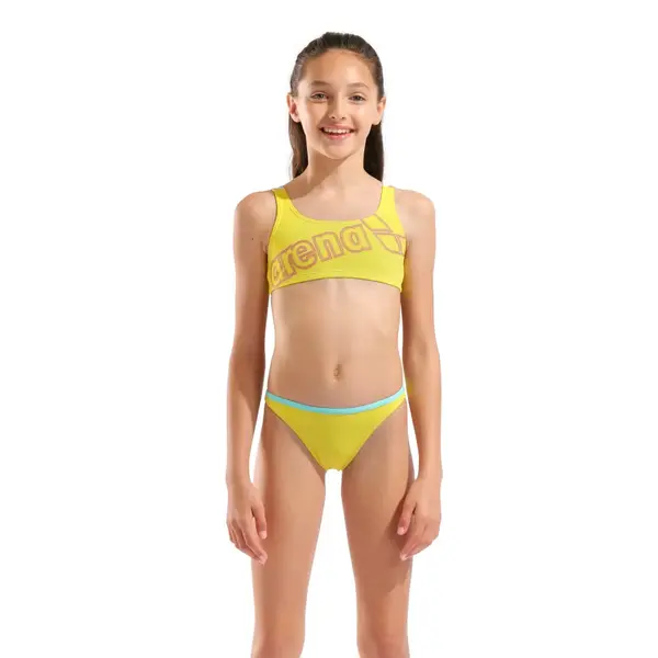Arena Girl'S Logo Swimsuit Two Pcs, Μέγεθος: 6Y