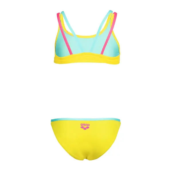 Arena Girl'S Logo Swimsuit Two Pcs, Μέγεθος: 6Y, 7 image