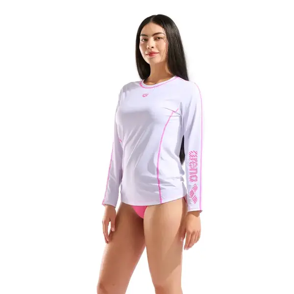 Arena L/S Swim Shirt Γυναικεία Μπλούζα, Μέγεθος: XS