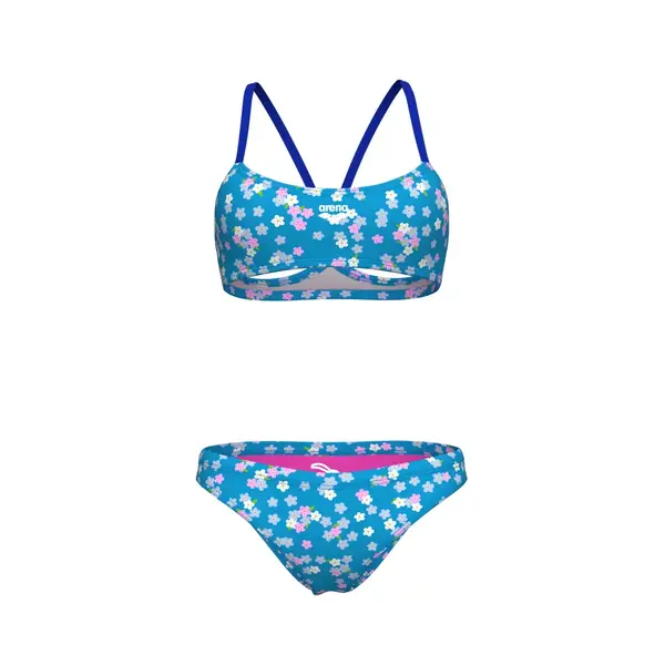 Arena Flowers Bikini Bandeau Γυναικείο Μαγιό, Μέγεθος: 32, 6 image