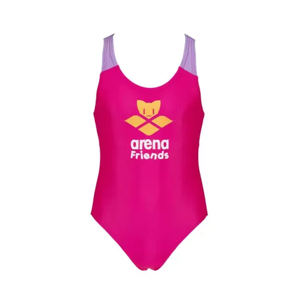 Arena Arena Logo Cats Kids Girl Παιδικό Μαγιό, Μέγεθος: 1Y