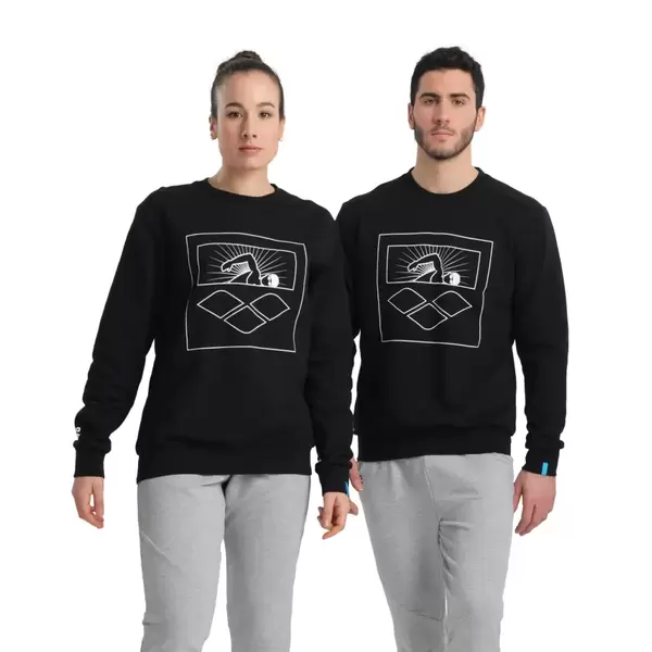Arena Crew Sweat Logo, Size: L