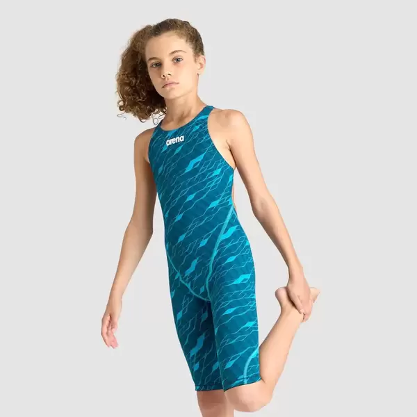 Arena Powerskin ST Next Eco Open Back Junior Limited Edition, Size: 6Y