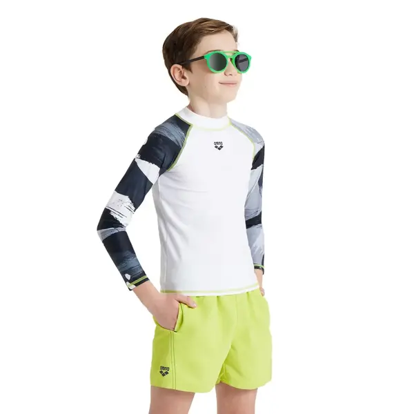 Arena Rash Vest Allover Παιδική Μπλούζα Αντιηλιακής Προστασίας, Μέγεθος: 6Y